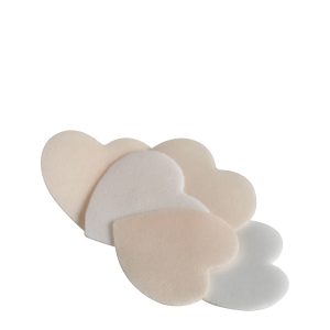 Feuilles de savon format Petits Cœurs – Parfum rose