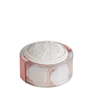Boîte de feuilles de savon Petits Cœurs – Parfum rose – Mathilde M