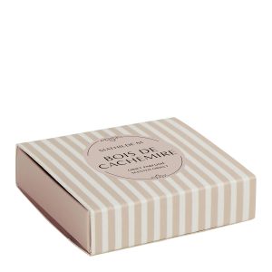 Coffret Fondant de cire parfumée bois de cachemire