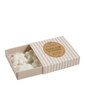 Fondant de cire parfumée - Coffret de 4 décors douceur d'Ambre – Mathilde M