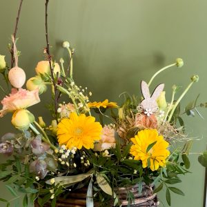 Atelier floral printanier - panier gourmand et fleuri