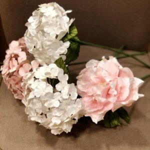 Fleur en papier artisanale