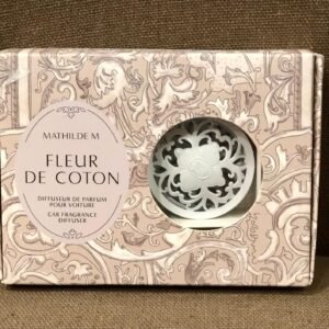 Diffuseur de parfum pour voiture Mathilde M / Fleur de coton